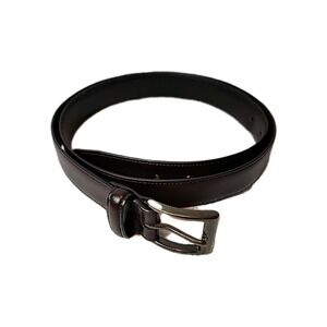 Portland Leather Womens XL Leather Belt.  Dark Brown